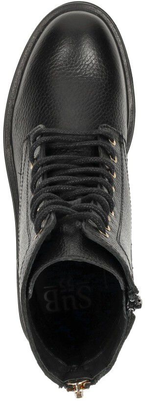 Sub55 Veterschoenen Hoog zwart