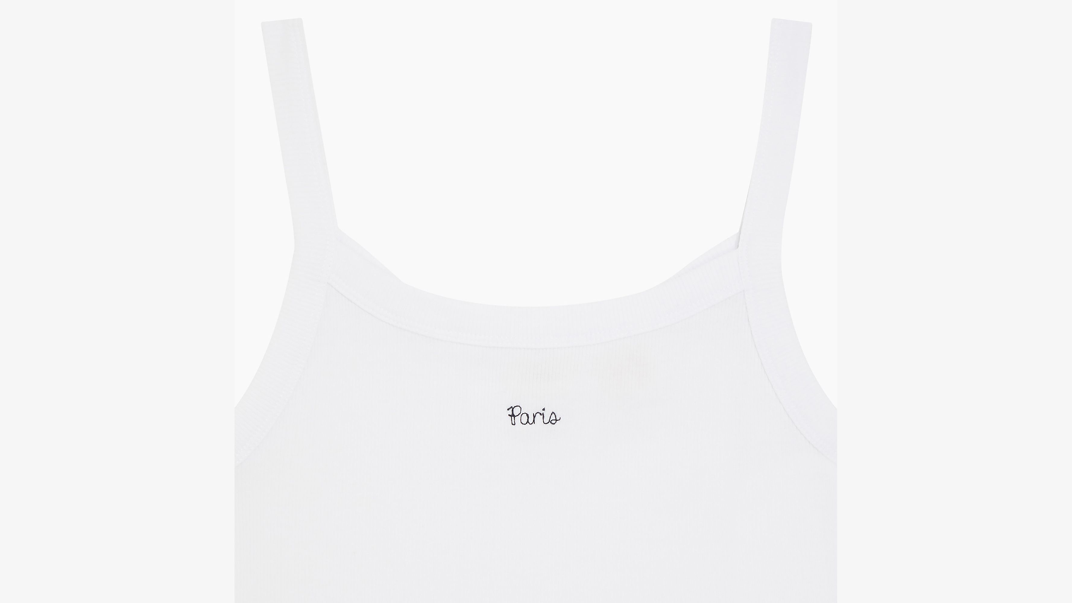 Débardeur graphique sportif Essential - White + - Blanc