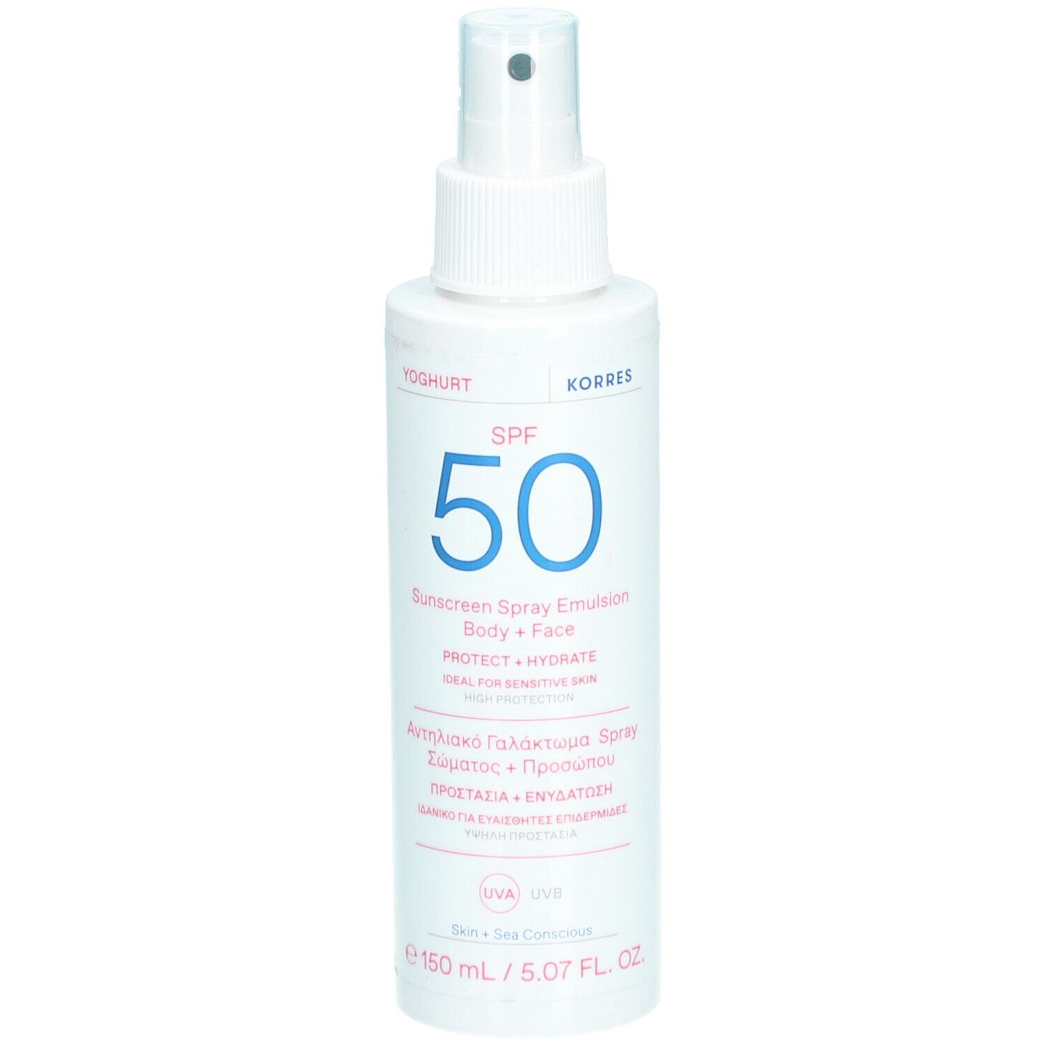 KORRES Yoghurt Sonnenschutz Sprüh-Emulsion für Gesicht & Körper SPF30