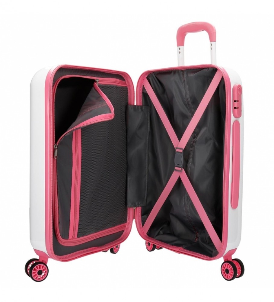 Joumma Bags Maleta de cabine rgida Minnie flores -40x55x20cm-