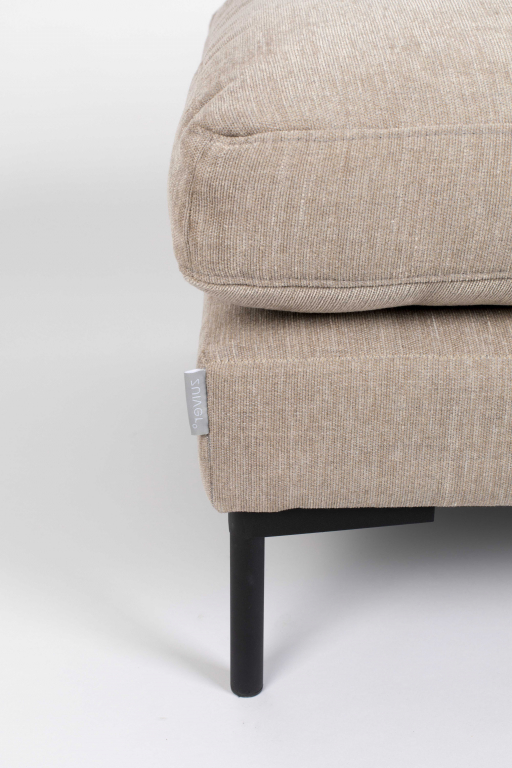 Zuiver Summer hocker antraciet
