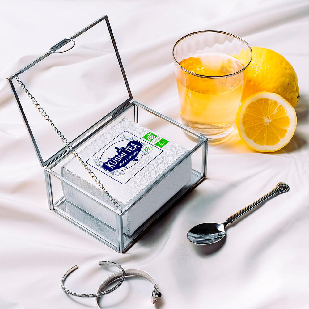White Anastasia-Thé blanc bio, bergamote 20 sachets