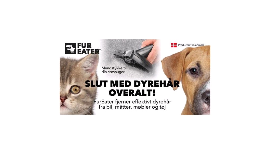 Fureater støvsugerhoved til hundehår/kat