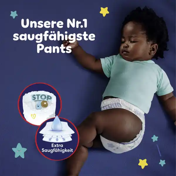 Baby dry Windeln Night Pants Gr. 5 (12-17 kg) Monatsbox