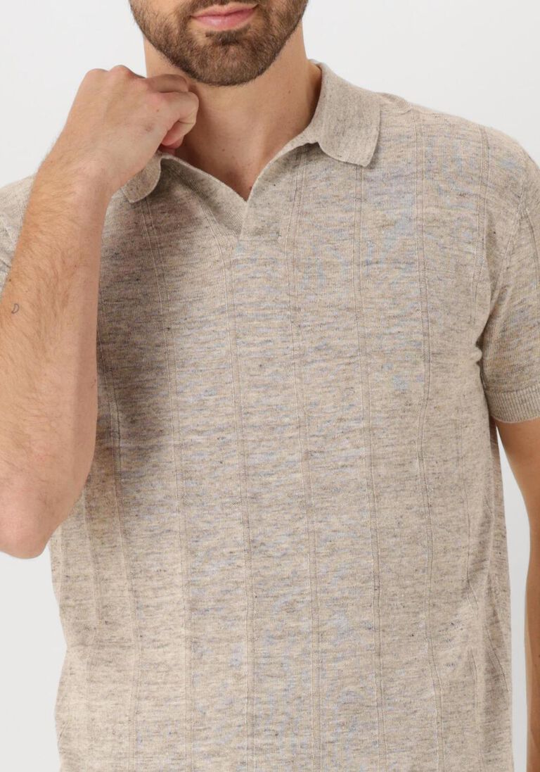 beige gentiluomo polo polo no button ss k2020-275