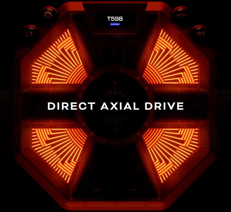 T598 - Gamecontroller - Zwart - Direct Axial Drive
