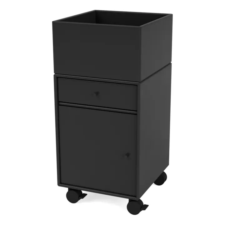 Montana Furniture Meuble de rangement Runner pour bureau | Noir