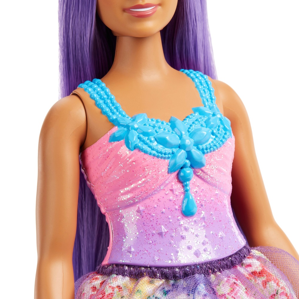 Barbie Dreamtopia Prinzessinnenpuppe – Lila Haare