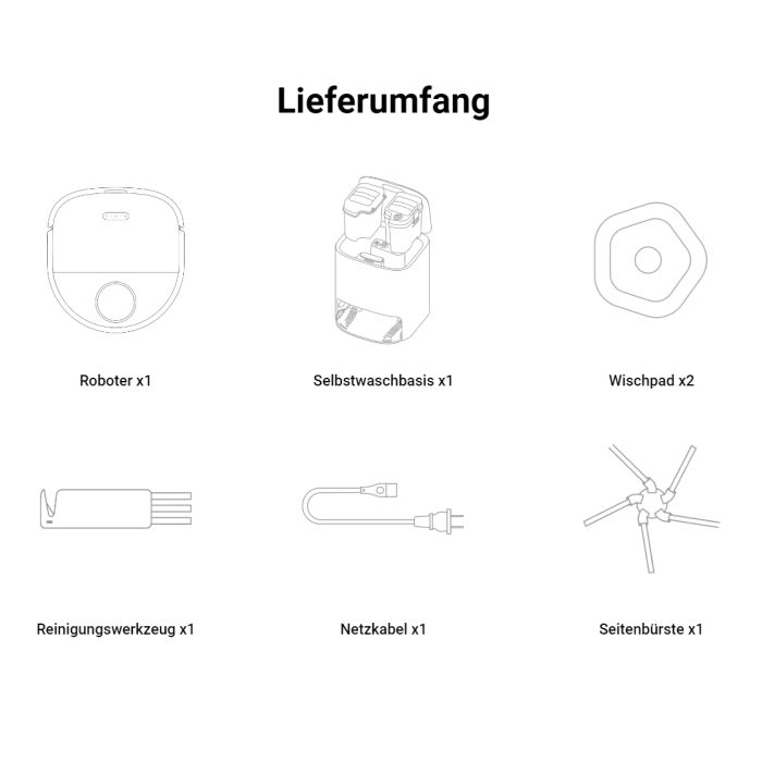 Dreame Saugroboter mit Wischfunktion W10