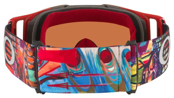Masque Oakley Front Line MX x Troy Lee Designs Liquid Prizm Mx Black Iridium / Ref : OO7087-83