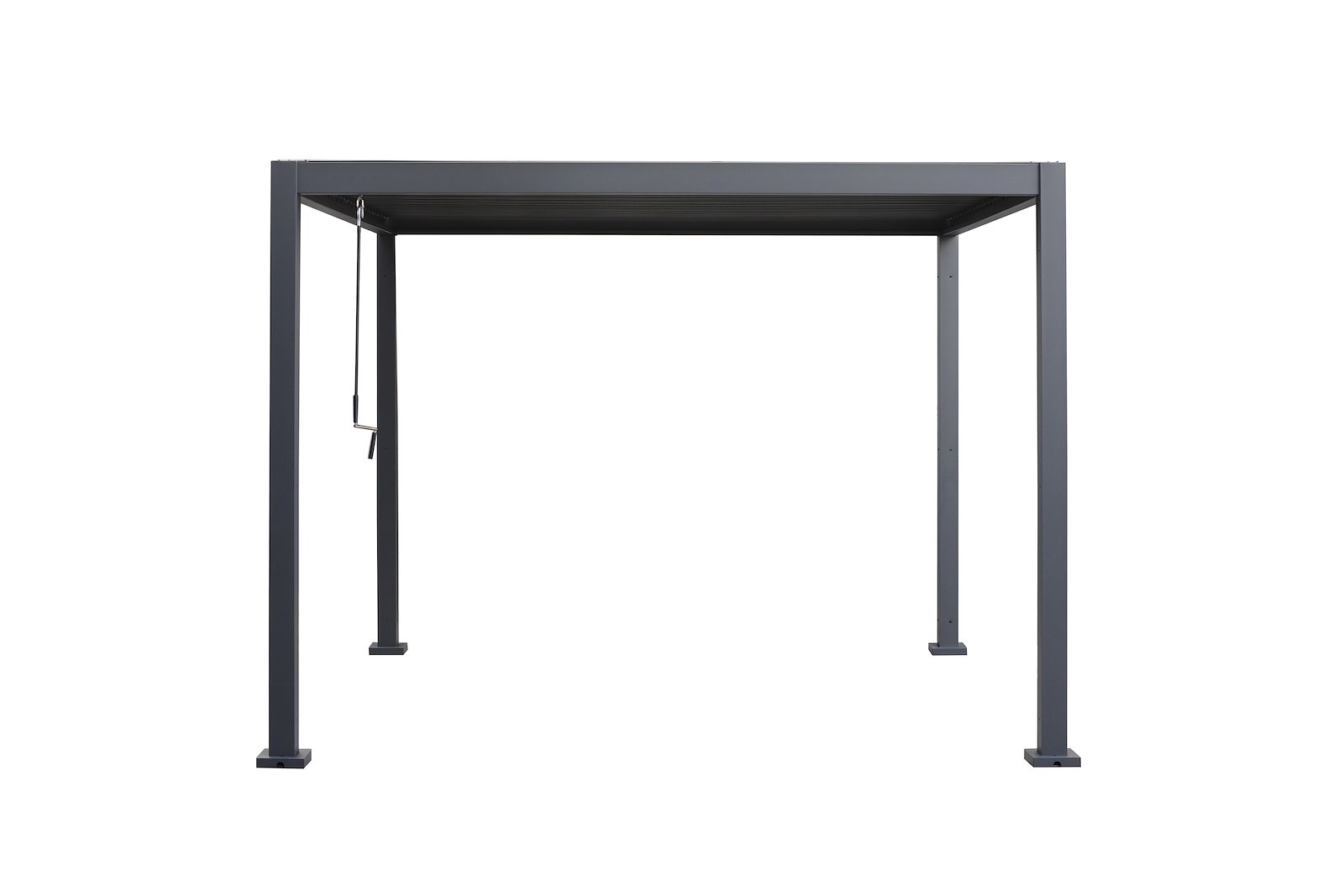 Pergola Sortlakkert aluminium