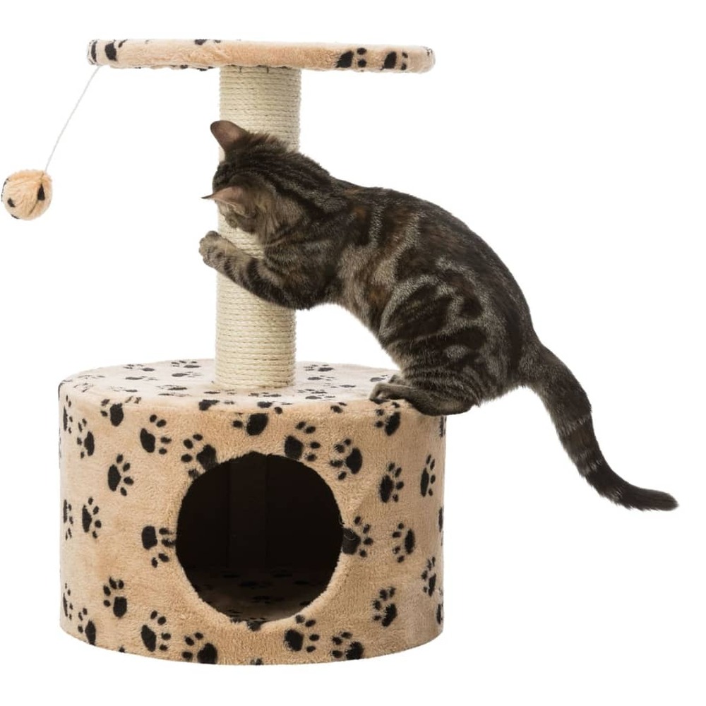 Griffoir pour chat junior toledo 61 cm beige