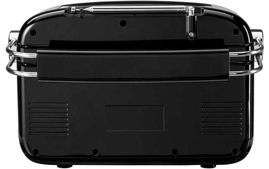 DAB+ Radio LIFE E66809 SchwarzRetro-Radio mit Bluetooth und Solarpanel