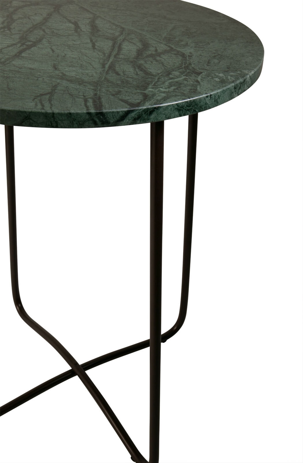 zuiver Beistelltisch rund EMERALD 41 cm Marmor grün