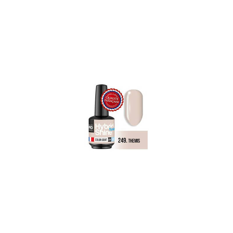 Mini Vernis Semi-Permanent Hybrid Shine Mollon Pro 8ml