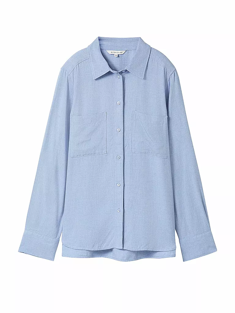 TOM TAILOR Bluse blau