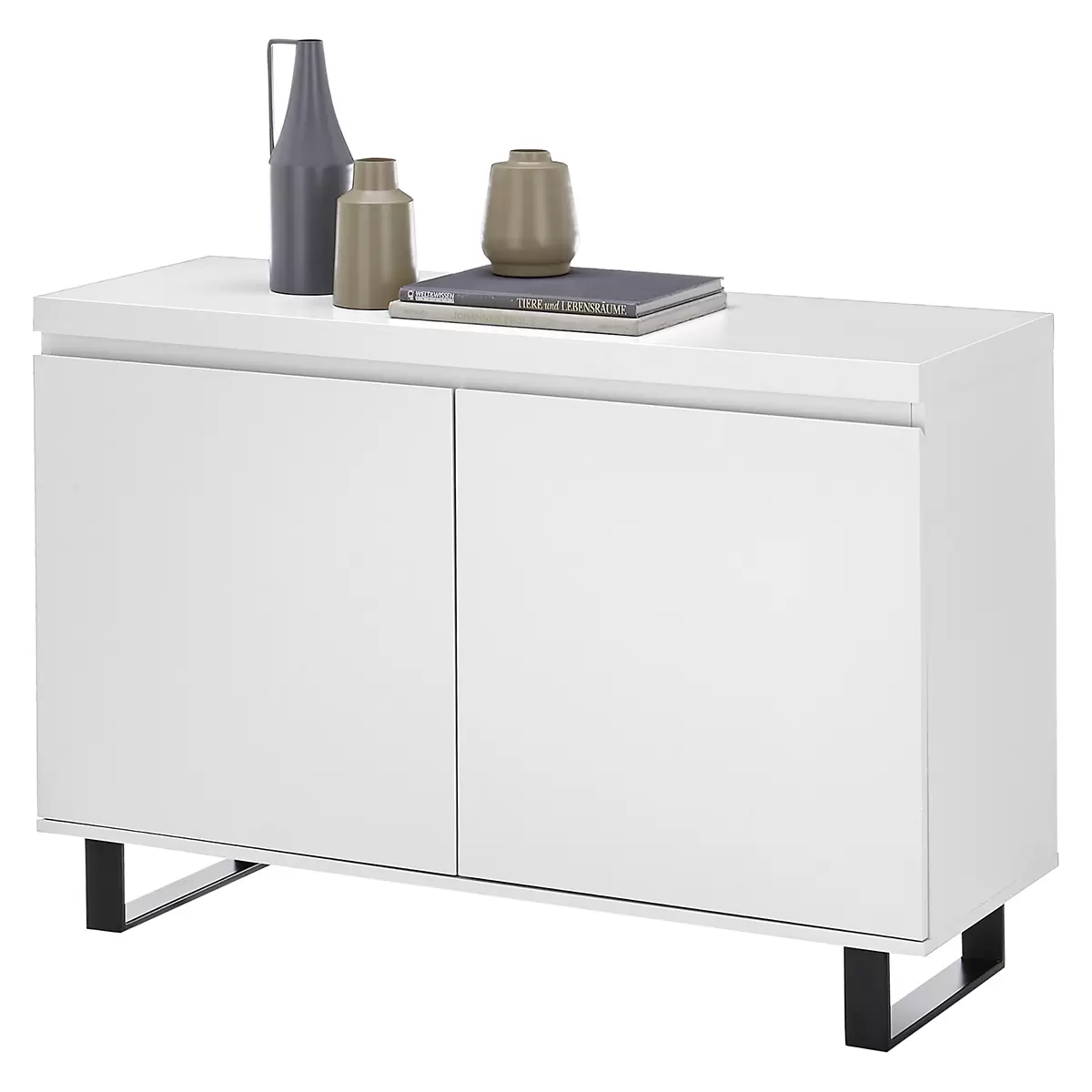 Kommode Austin schwarz,weiss