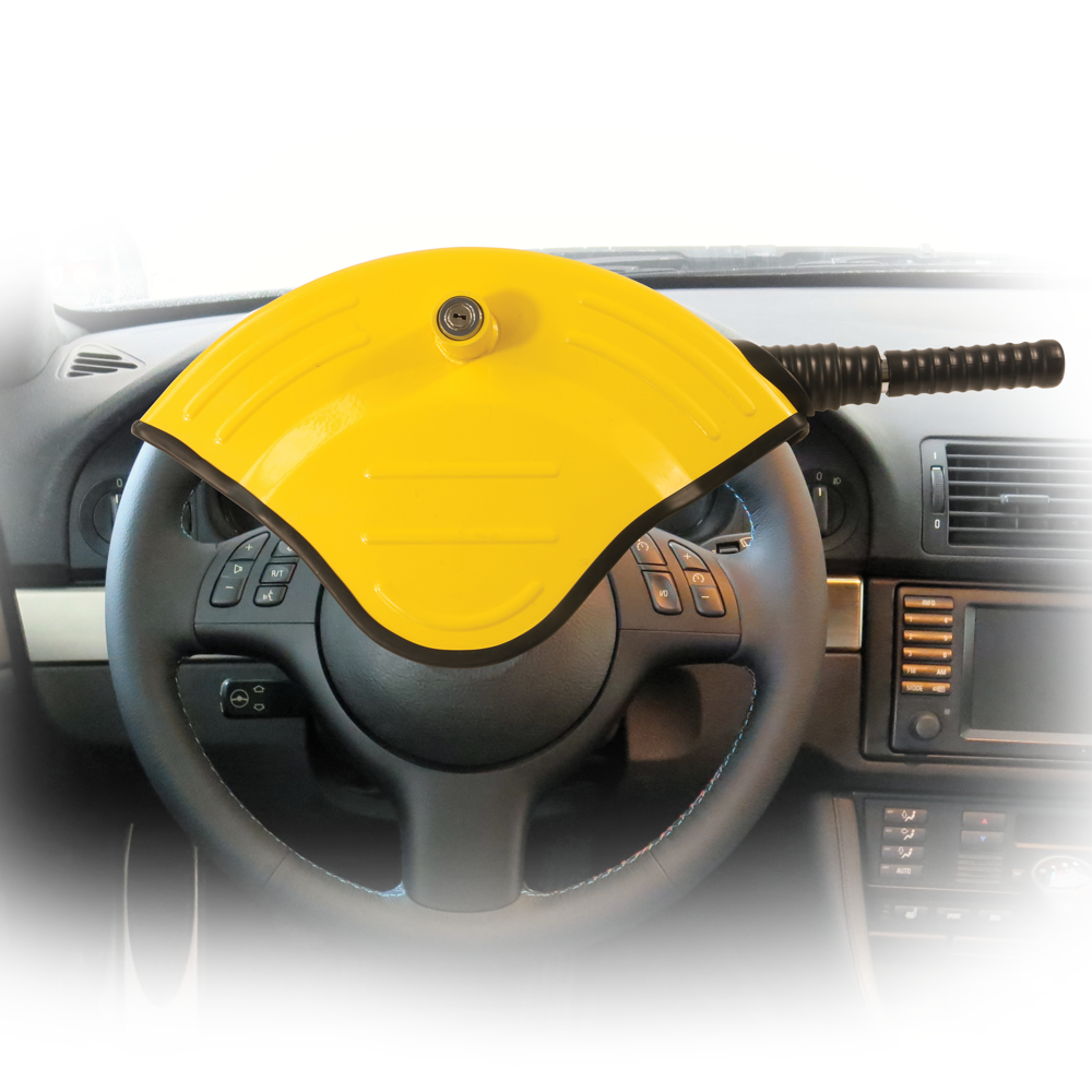 IVOL V-lock tot 43 cm geel stuurslot