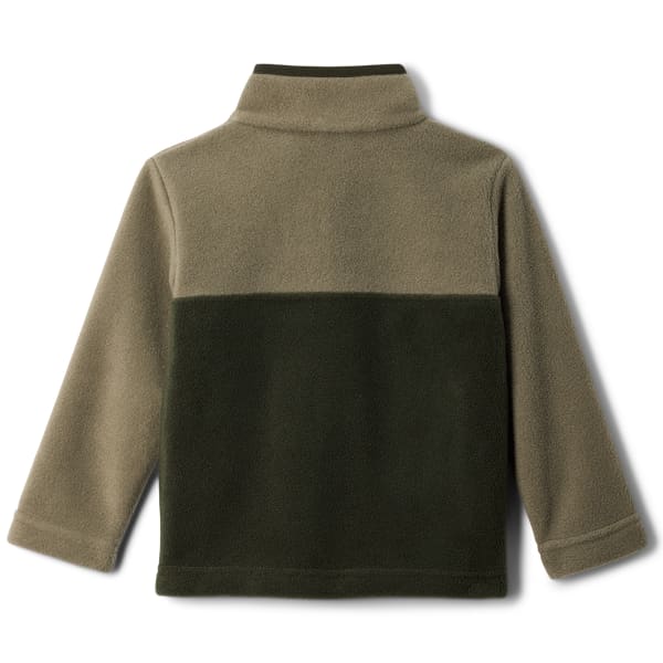 Sweat polaire COLUMBIA STEENS MTN II 1/4 SNAP FLEECE PULL-OVER GREENSCAPE