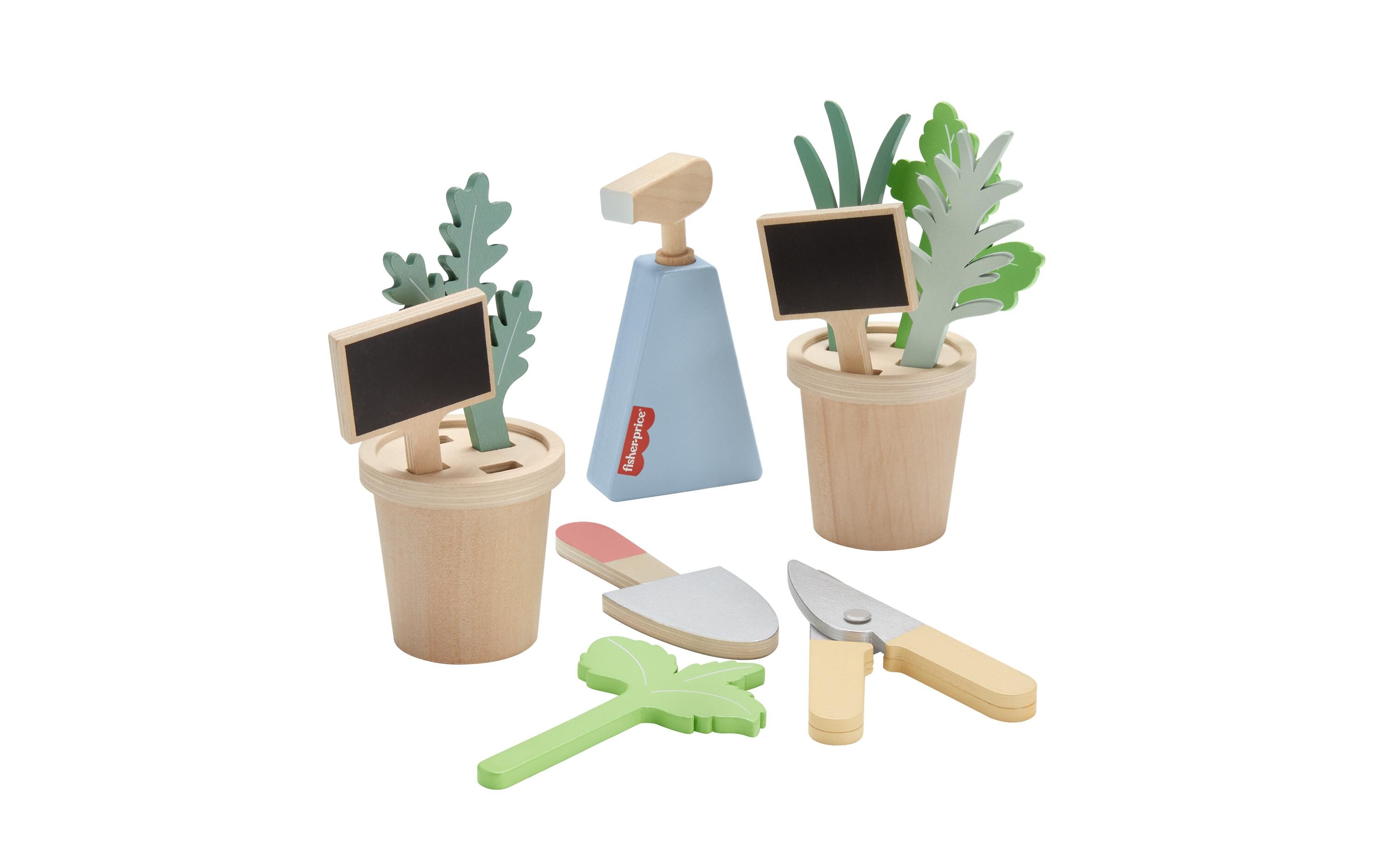 Herb SetNachhaltiges Kräutergarten-Spielset aus Holz