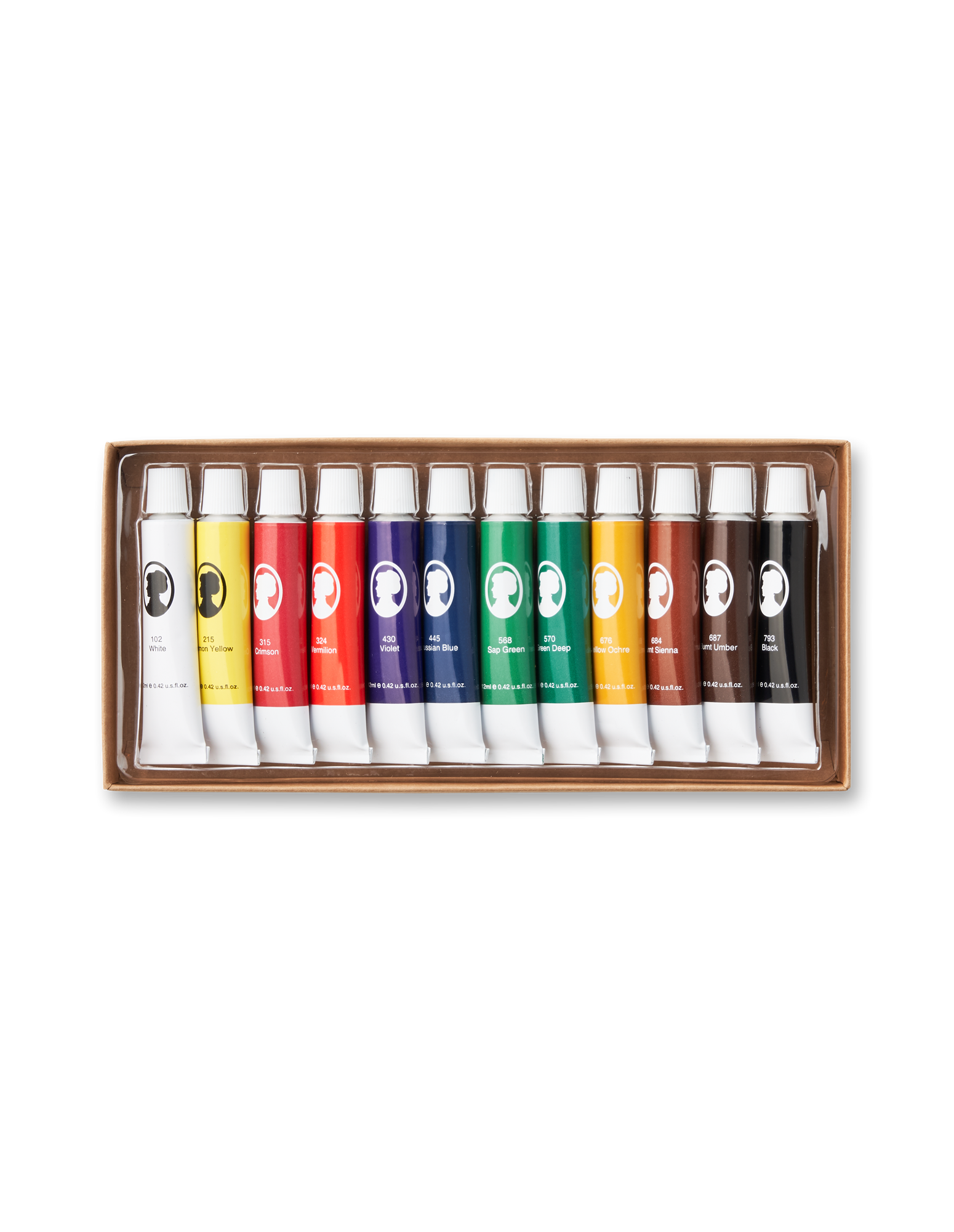 Vandfarver | 12 ml. 12 stk. | Multi