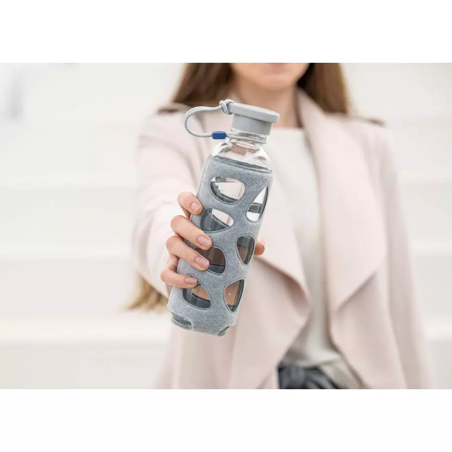 Leonardo Trinkflasche In Giro Style 500 ml hellgrau