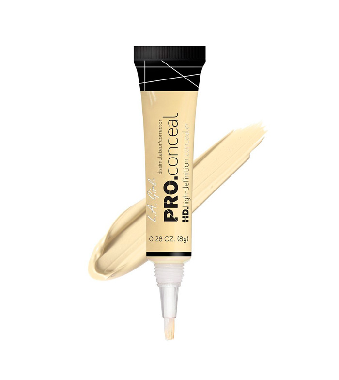 L.A. Girl - Corretivo líquido Pro Concealer HD High-definition - CTGC995 Light Yellow