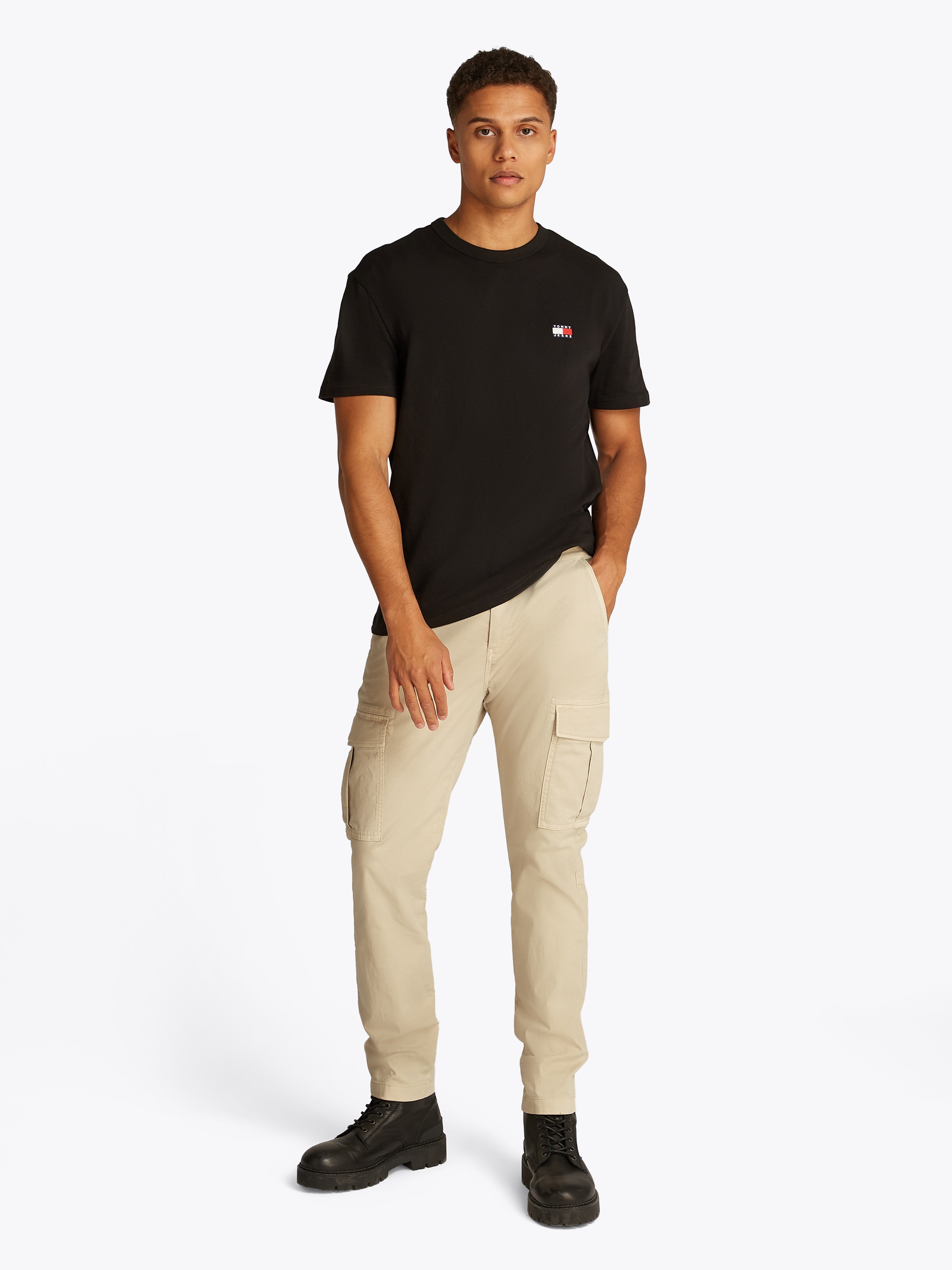 Tommy Jeans Cargohose »TJM AUSTIN CARGO«  mit Logostickerei