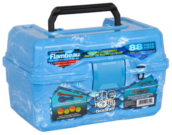 Coffre de pêche Flambeau Big Mouth Tackle Box Kit
