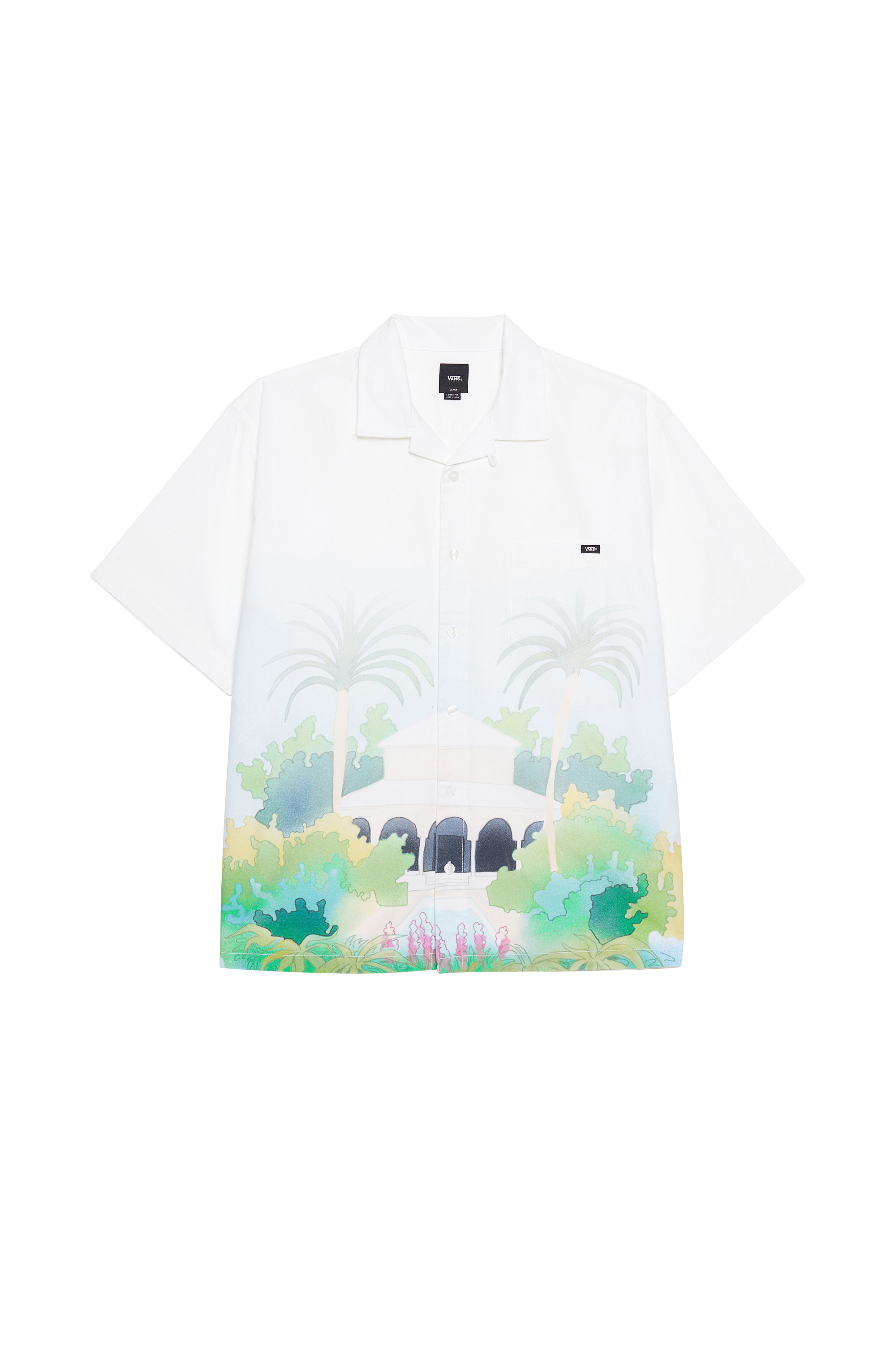 VANS chemise HOLIDAY Blanc