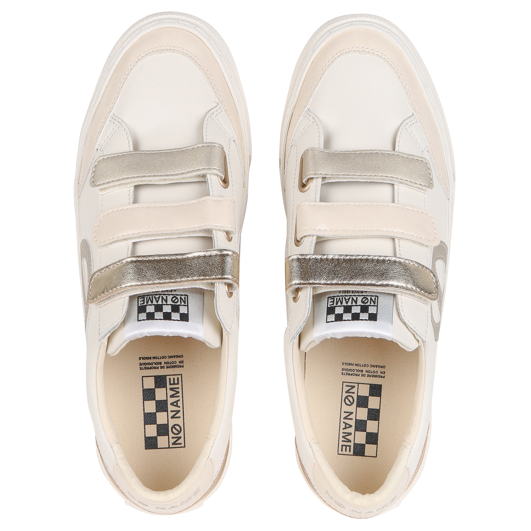 STRIKE STRAPS - Baskets basses vernies| Blanc