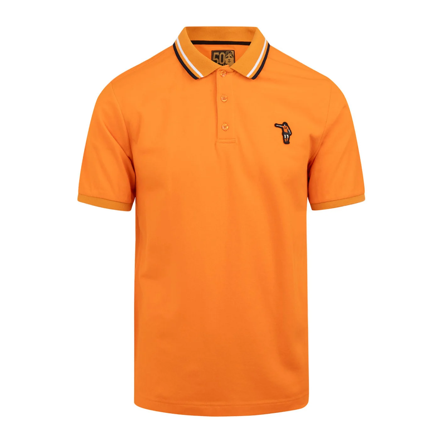Cruyff Dos Rayas Polo Oranje