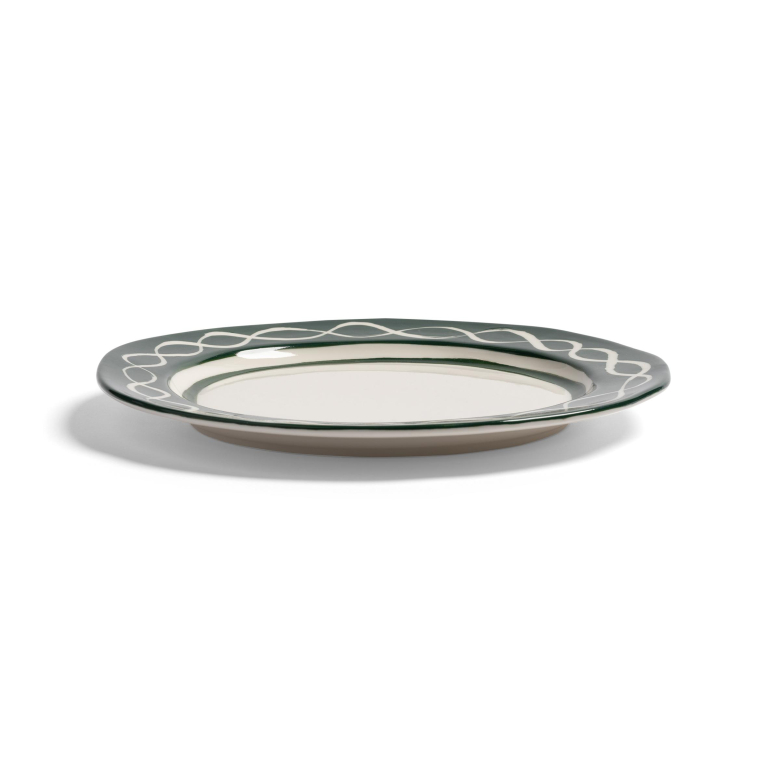&klevering Festivo dinerbord Ø22,5 set van 2 rood