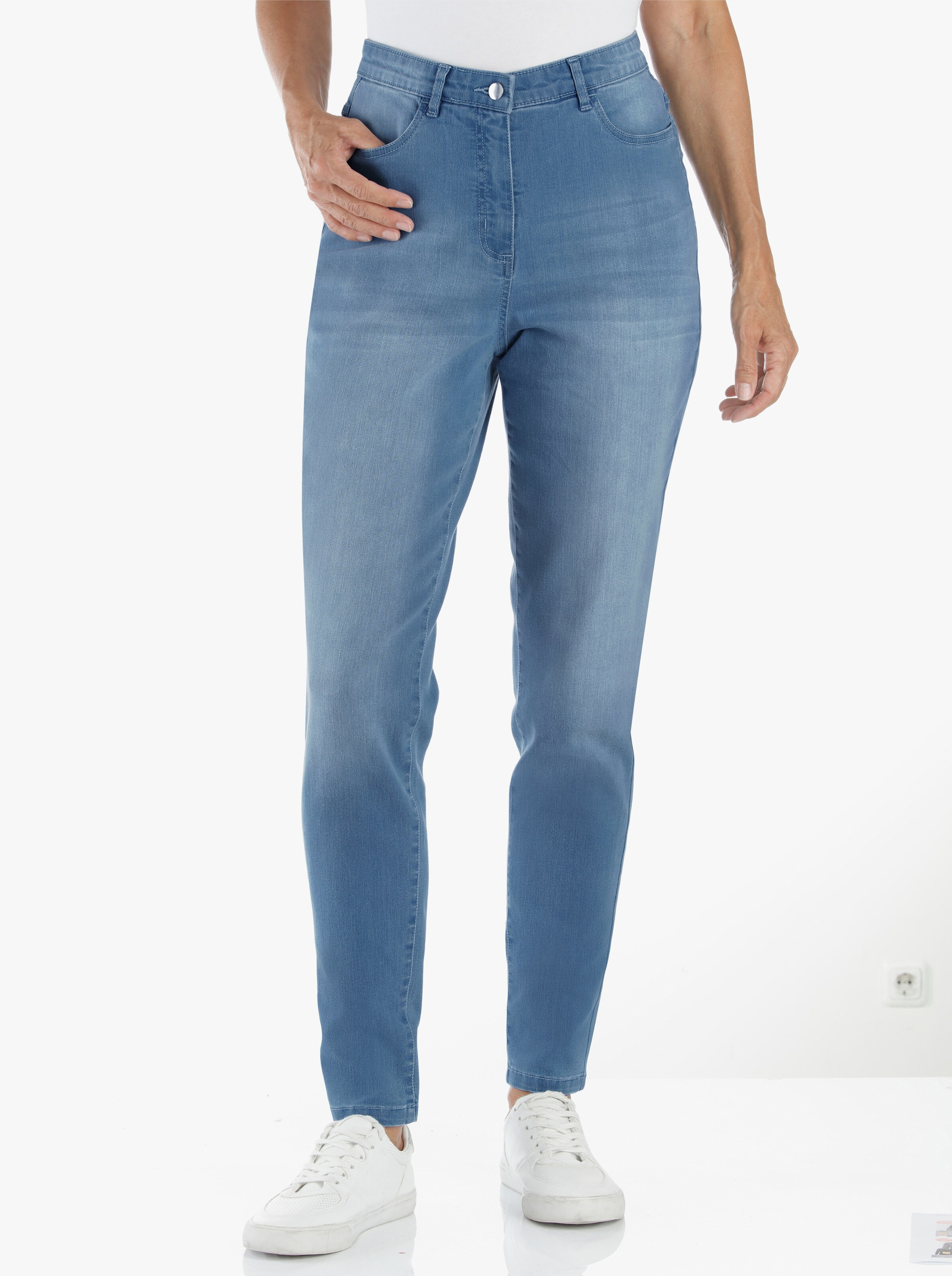 High-waist-Jeans