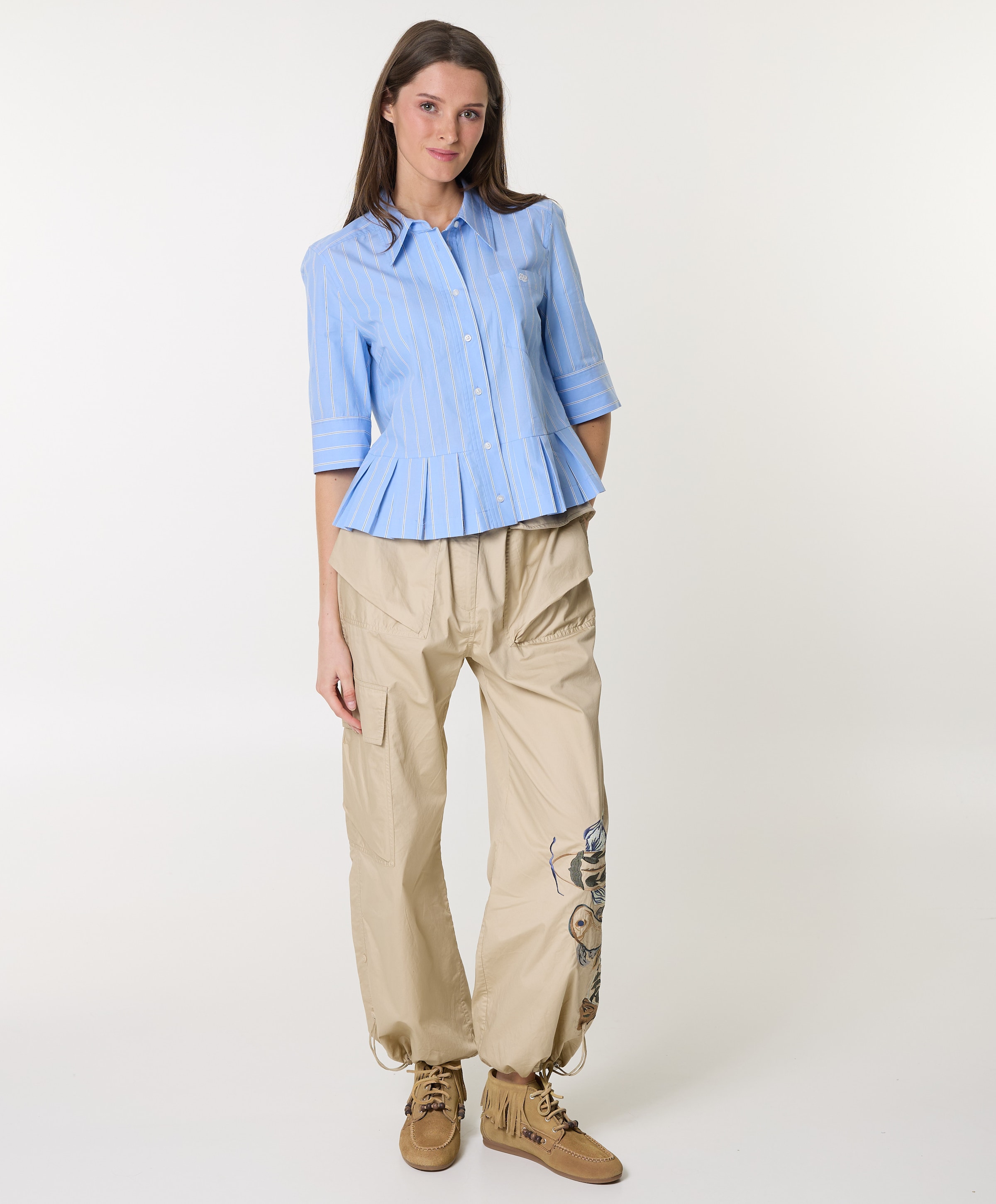 Munthe Dames blouse blauw