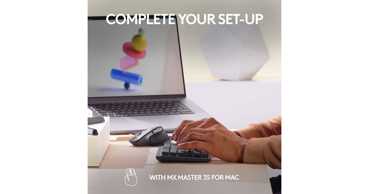 LogitechMX Mechanical Mini voor Mac, toetsenbord  (Donkergrijs, US-International, Cherry MX-Technologie)