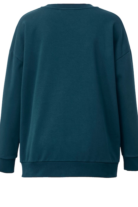 Sweatshirt, Schriftzug, Rundhals, Langarm