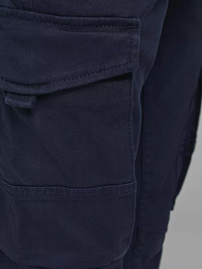 JACK & JONES Jungen Cargohose Slim Fit JJIPAUL blau