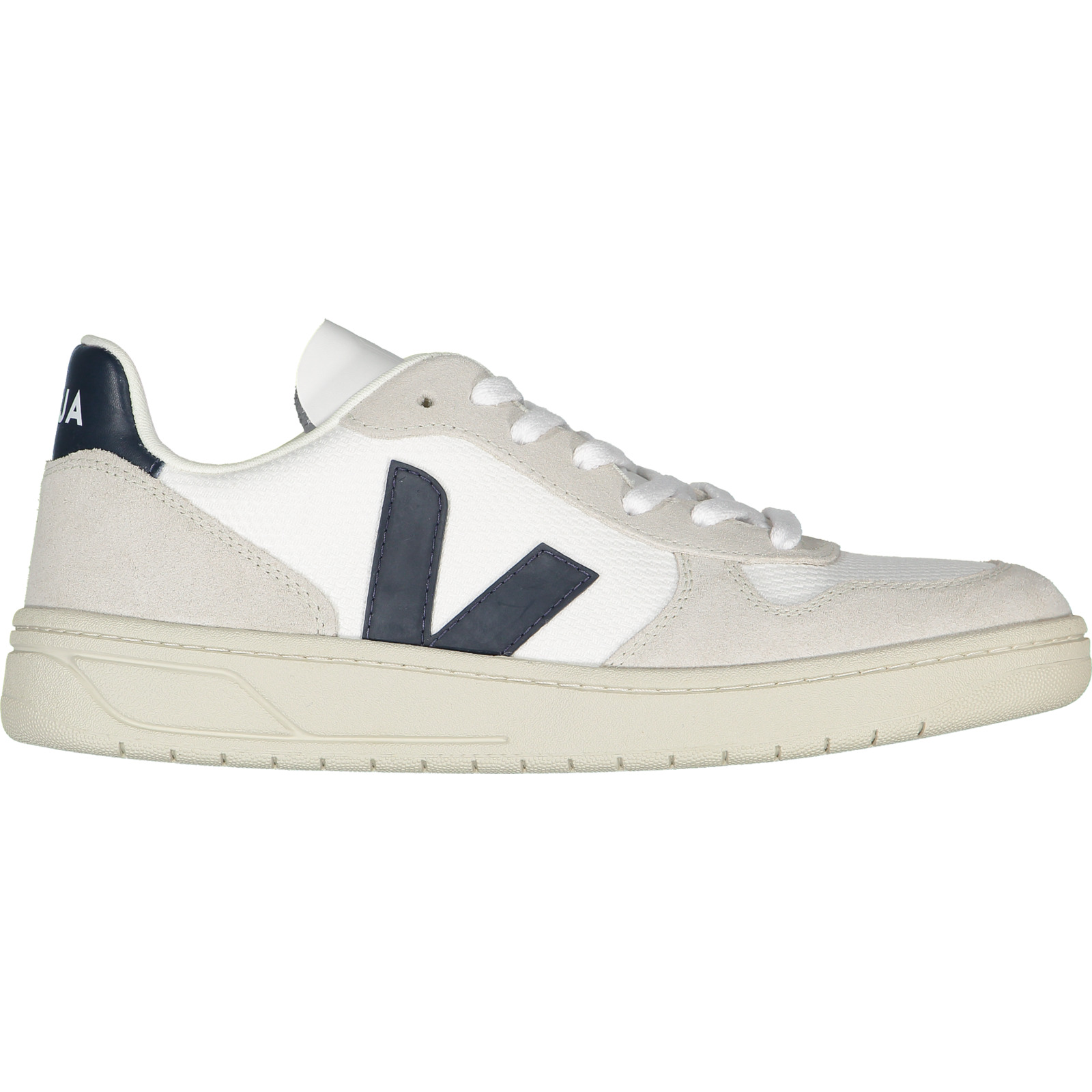 Veja Herren-Sneaker V-10 B-Mesh White Nautico 44
