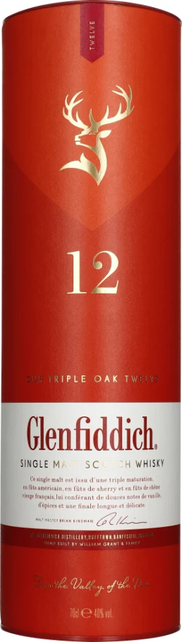 GLENFIDDICH 12 YEARS TRIPLE OAK 70CL