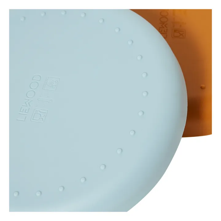 Liewood Assiettes Gordon - Set de 2 | Bleu