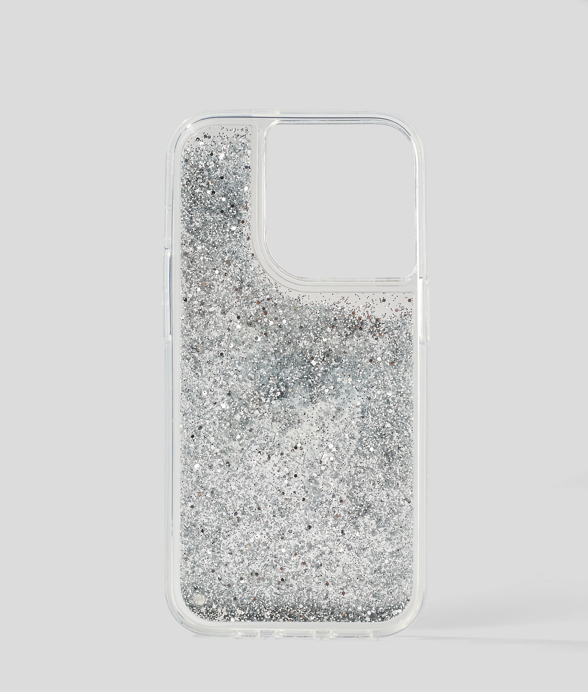 Coque Karl en gel pailleté pour iPhone 14 Pro