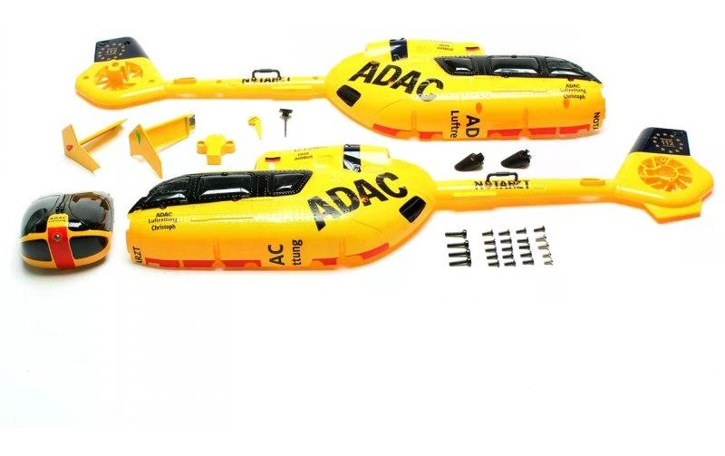 Rumpf EC135 ADACRumpfbausatz für EC135 ADAC Helikopter