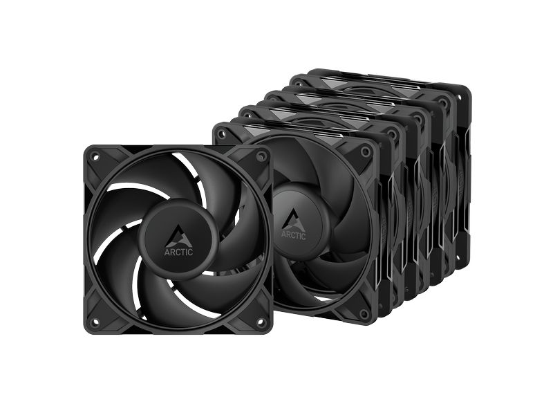 Arctic Cooling PC-Lüfter P12 Pro PST 5-Pack Effizientes Kühlungs-Set mit mehreren Lüftern