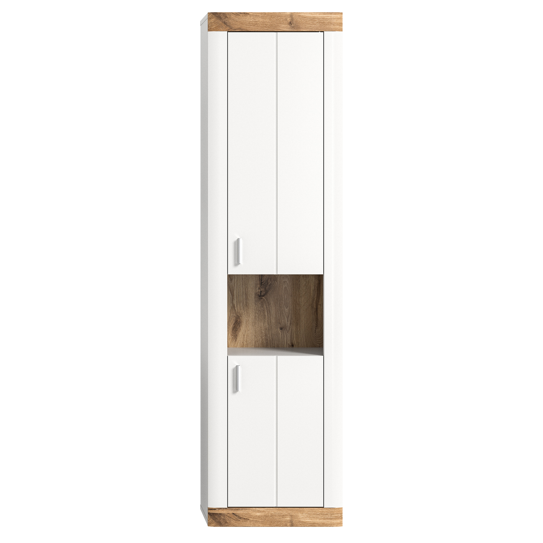 Badhängeschrank LAREDO - weiß matt - Nox Oak - 45 cm