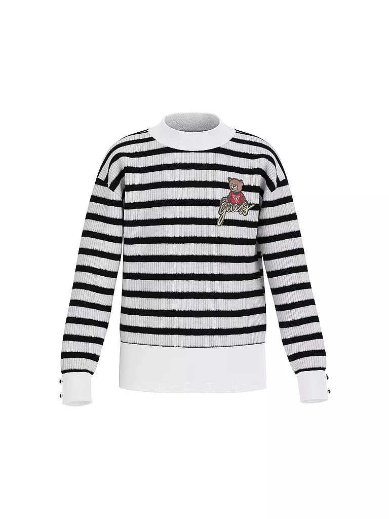 GUESS Mädchen Pullover weiss