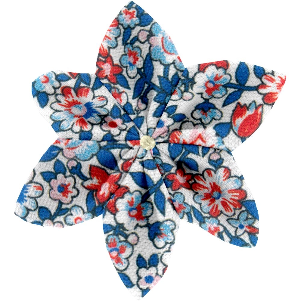 Barrette Fleur Étoile 4 London Fleuri