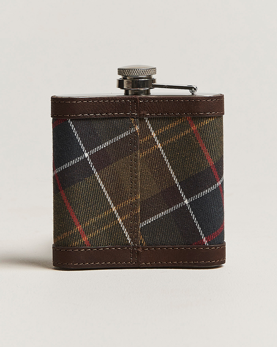 Barbour Lifestyle Classic Hip Flask Brown