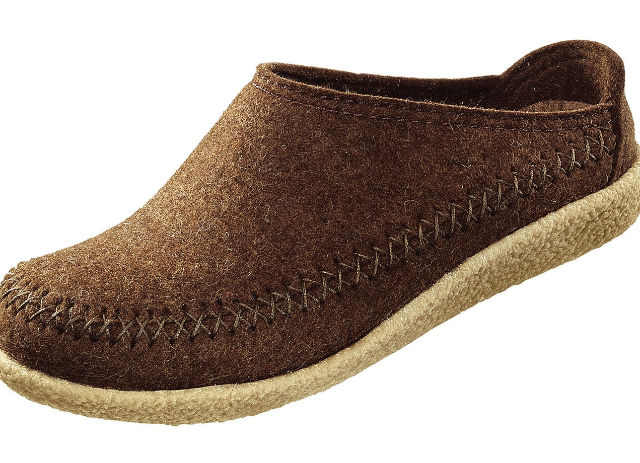 Haflinger Hausschuh aus Wollfilz