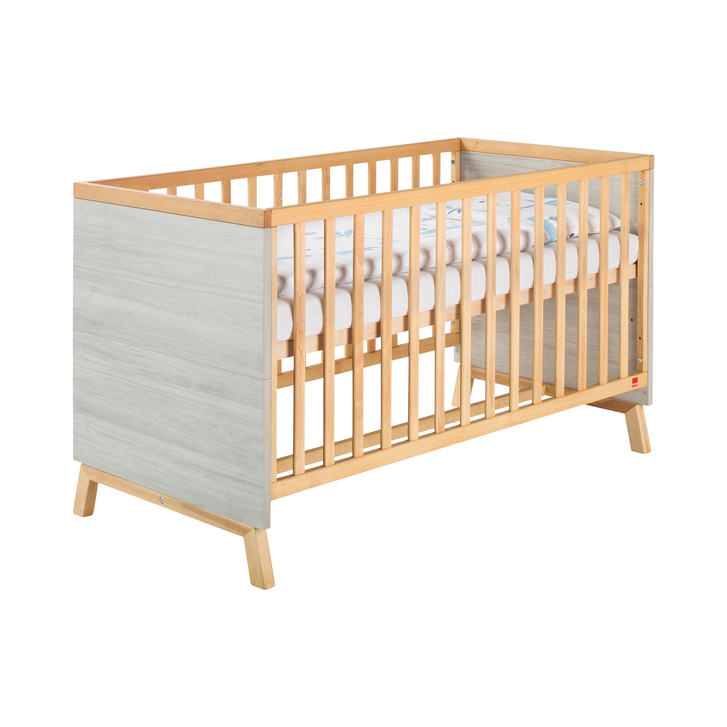Schardt 3-tlg. Babyzimmer Miami mit 3-türigem Kleiderschrank grey